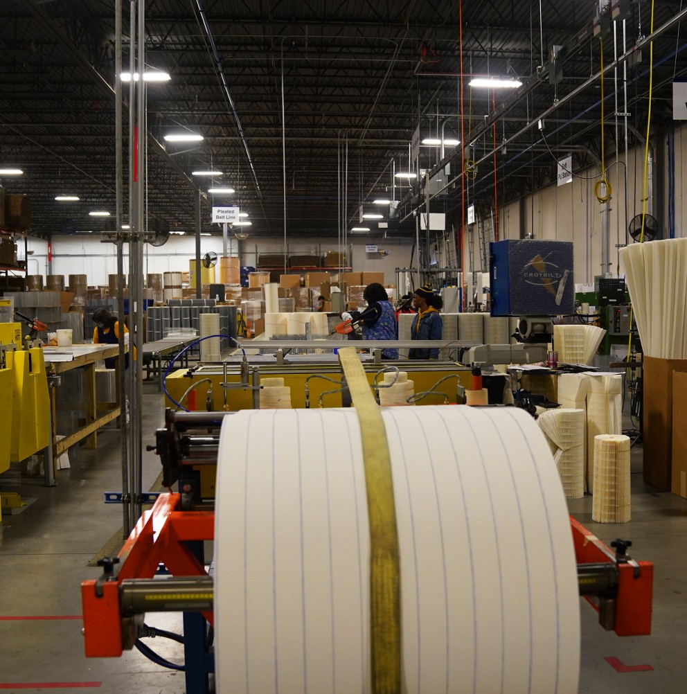 nonwovens and textiles production