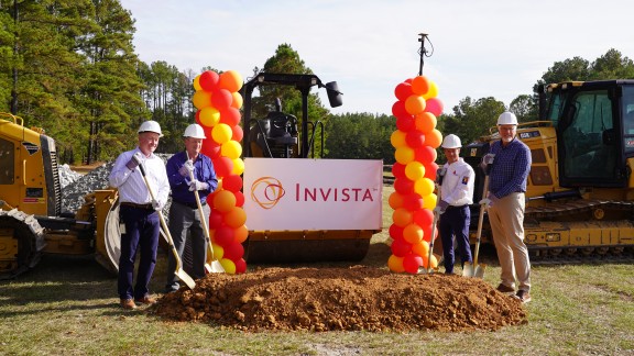 INVISTA site in South Carolina breaks ground on new polymer facilityphoto