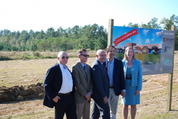 Ground Clearing Ceremony Held for New Central Carolina Technical College Building in Kershaw Countyphoto