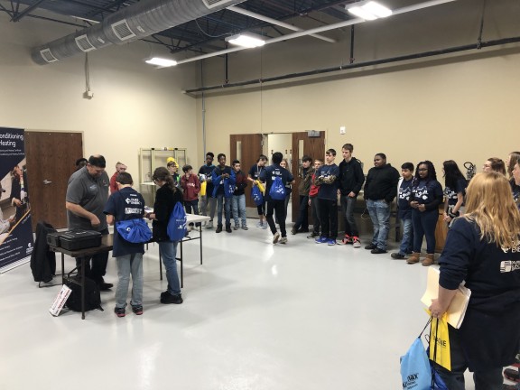 Kershaw County Holds A Successful 8th Grade Manufacturing Expophoto