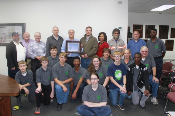 INVISTA RECOGNIZED FOR ITS SUPPORT OF KC ROBOTICS TEAMphoto