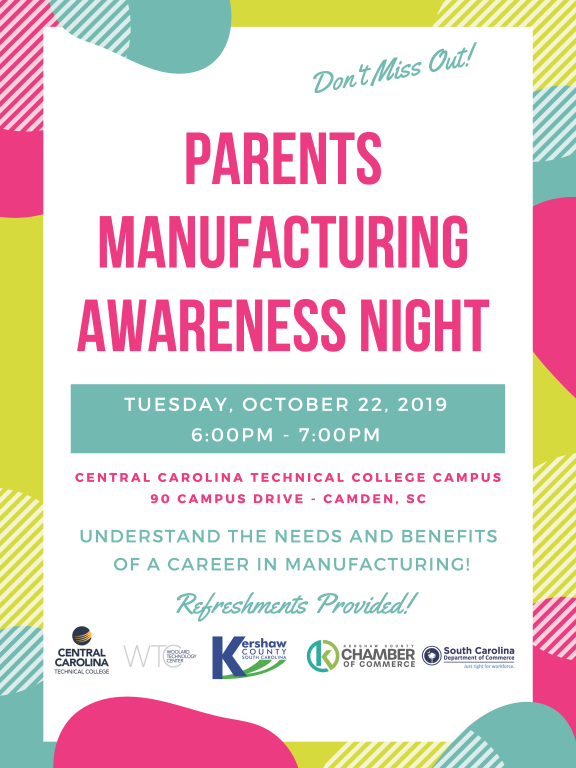 KERSHAW COUNTY TO HOLD PARENTS MANUFACTURING AWARENESS NIGHTphoto